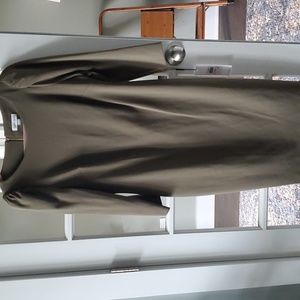 Calvin Klein mid calf, 3/4 sleeve sheath dress. New with tags.